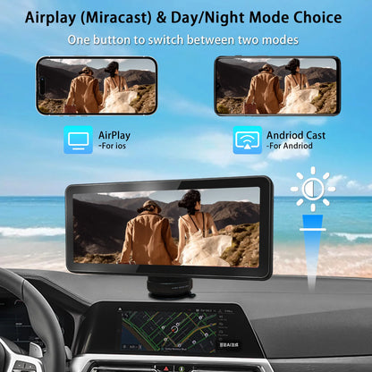 DriveSync™ 10” Wireless CarPlay Big Screen