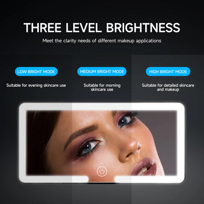 GlowVisor™ LED Makeup Mirror 🚗💡 Flawless Anywhere